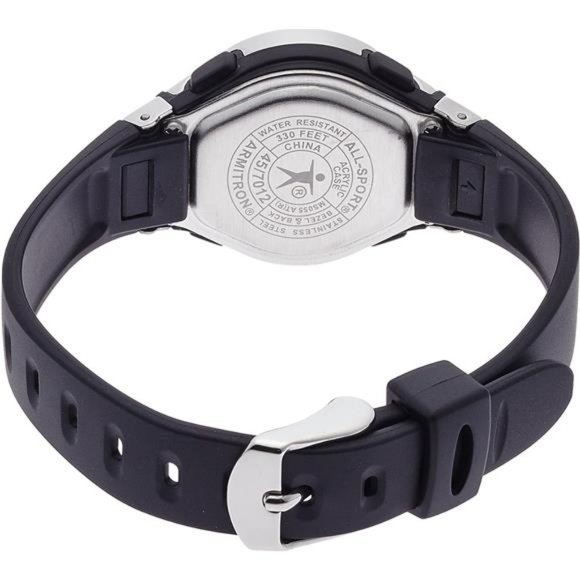 New Women's Sport Silver Armitron Digital Adjustable Resin Strap Watch - Picture 5 of 6